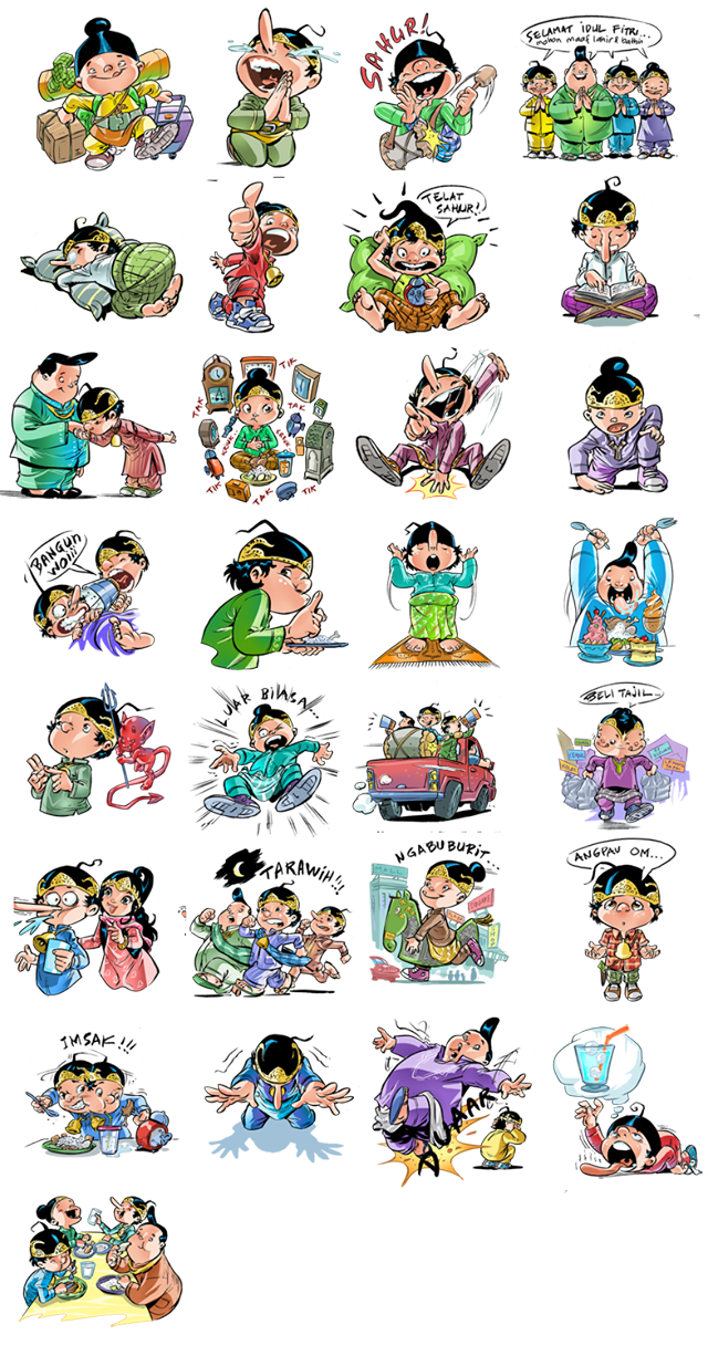 Sticker - Lebaran Unyu