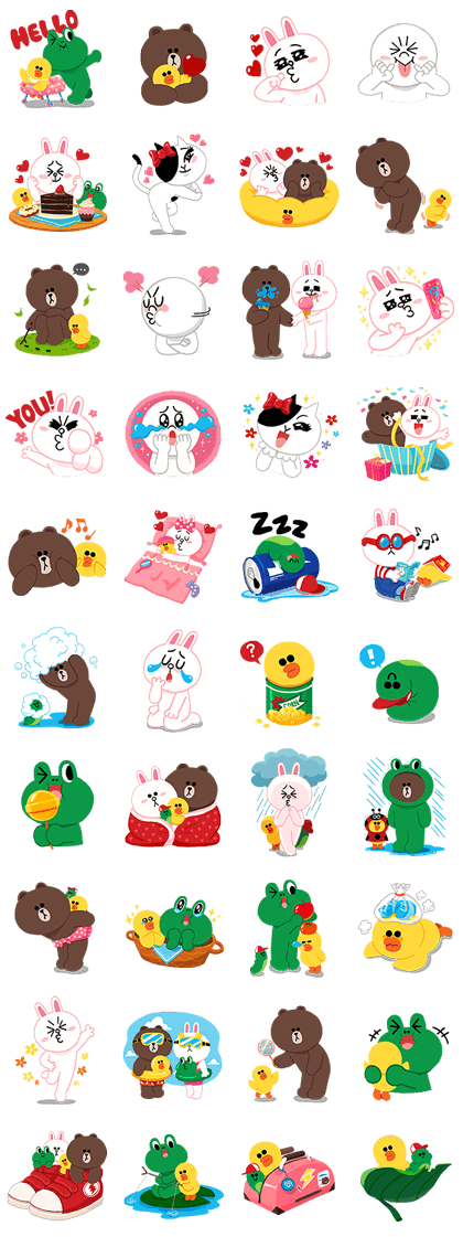 Sticker2281 - LINE Characters: Cuter Is Better