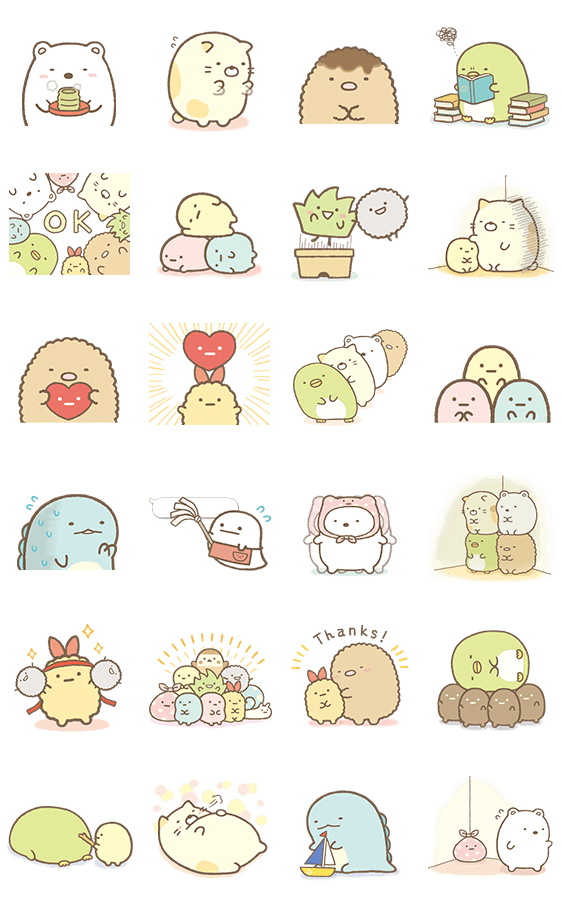 sticker4924-Sumikko Gurashi-More Animated Than Ever [เคลื่อนไหวได้]