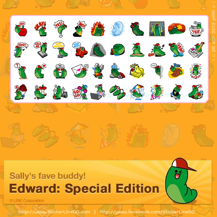 Edward Special Edition - Sticker Line