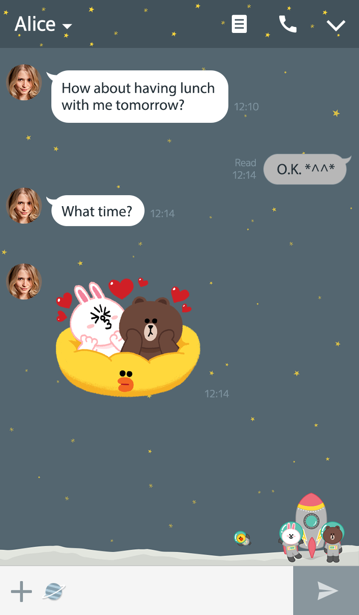 Theme-Line Galaxy  