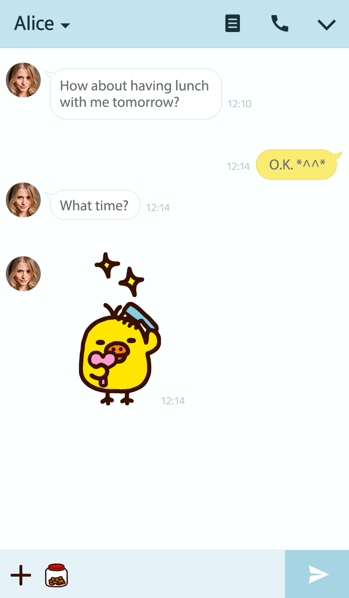 Theme-rilakkuma-kiiroitori-forever