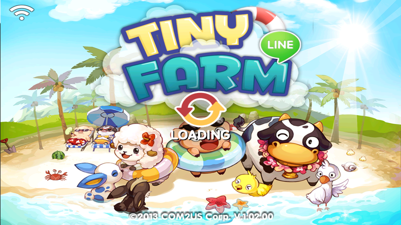 ภารกิจเล่นเกมส์ Line Tiny Farm แจก Sticker Free