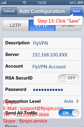 ให้เปิดการทำงานของ VPN