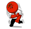 StickerLine-1196 Moon: Mad Angry Edition