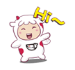 sticker-1294 MOMO & Dairy Love